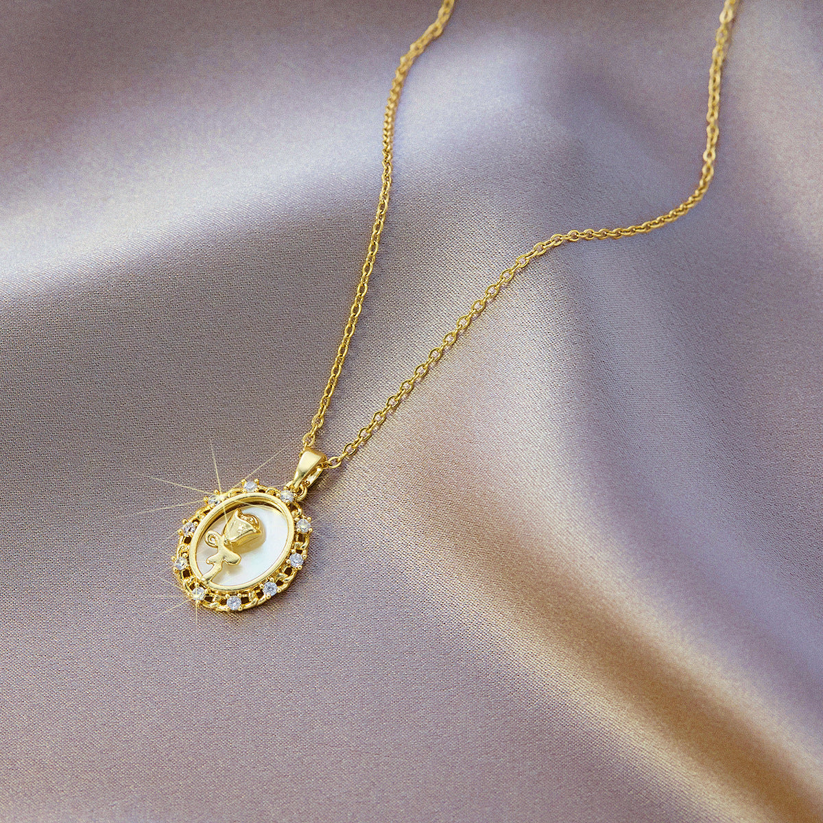 Titanium Steel Small Waist Necklace