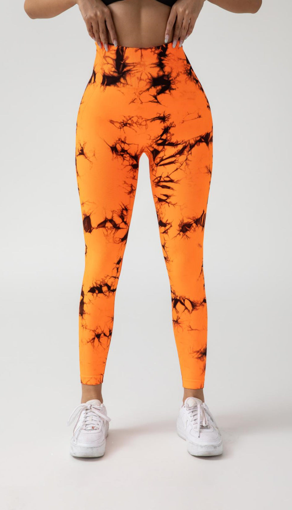 Cross-Border Seamless Peach-Lift Leggings