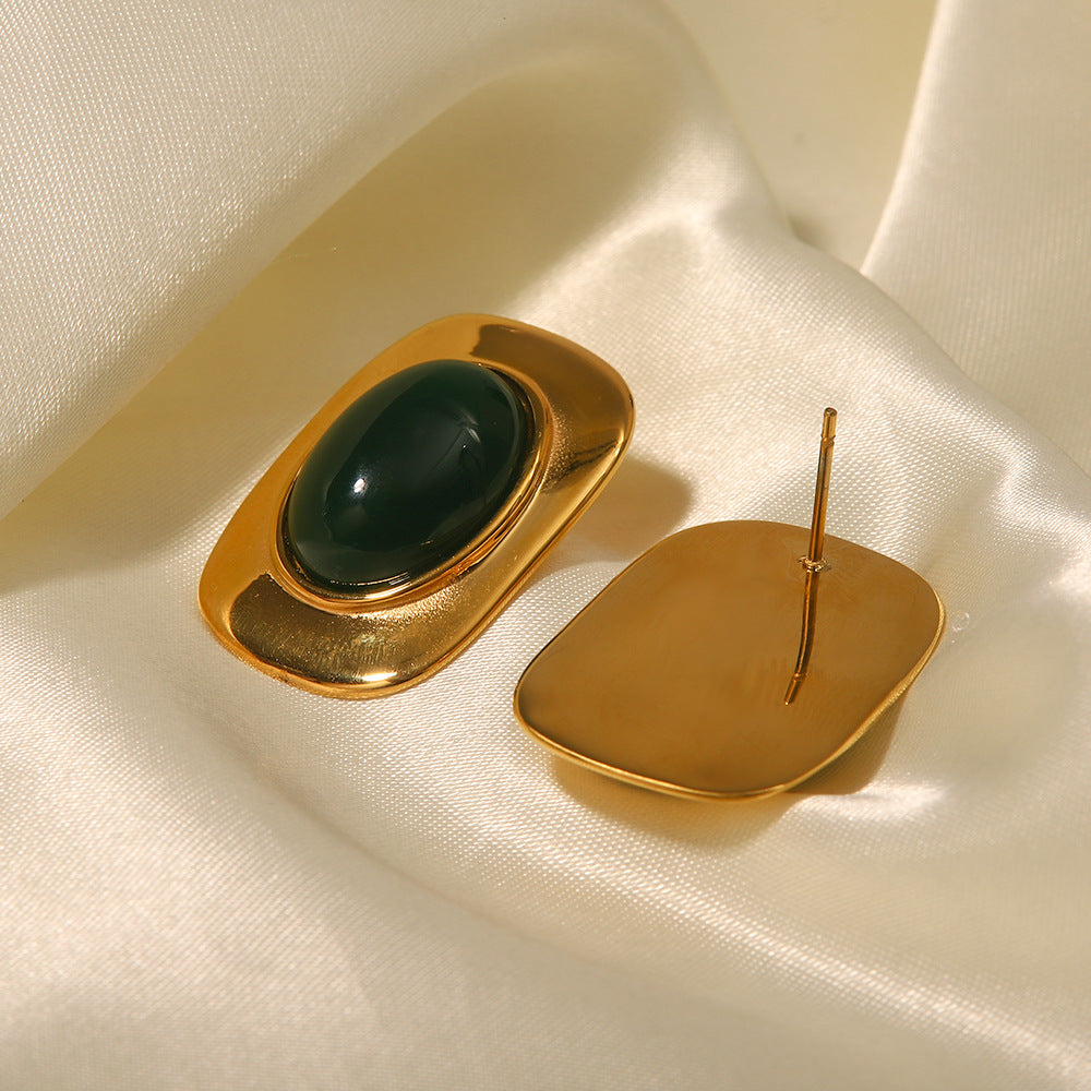Oval Earrings