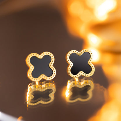 Four Leaf Clover Versatile Earrings