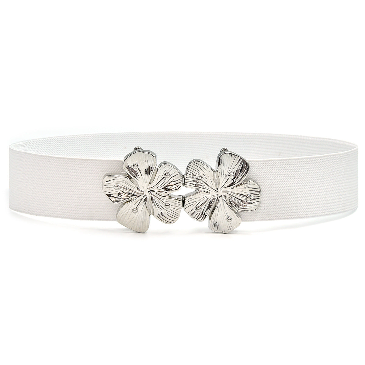 Simple pair of buckle belt women