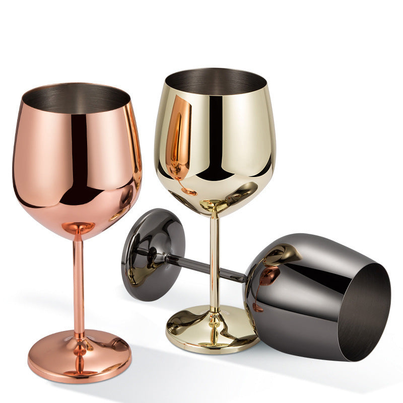 Stainless steel goblet 18oz
