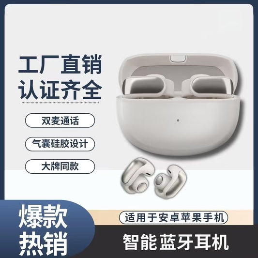 Auriculares Bluetooth con pantalla táctil a color inteligente y micrófonos duales para Android y Apple 