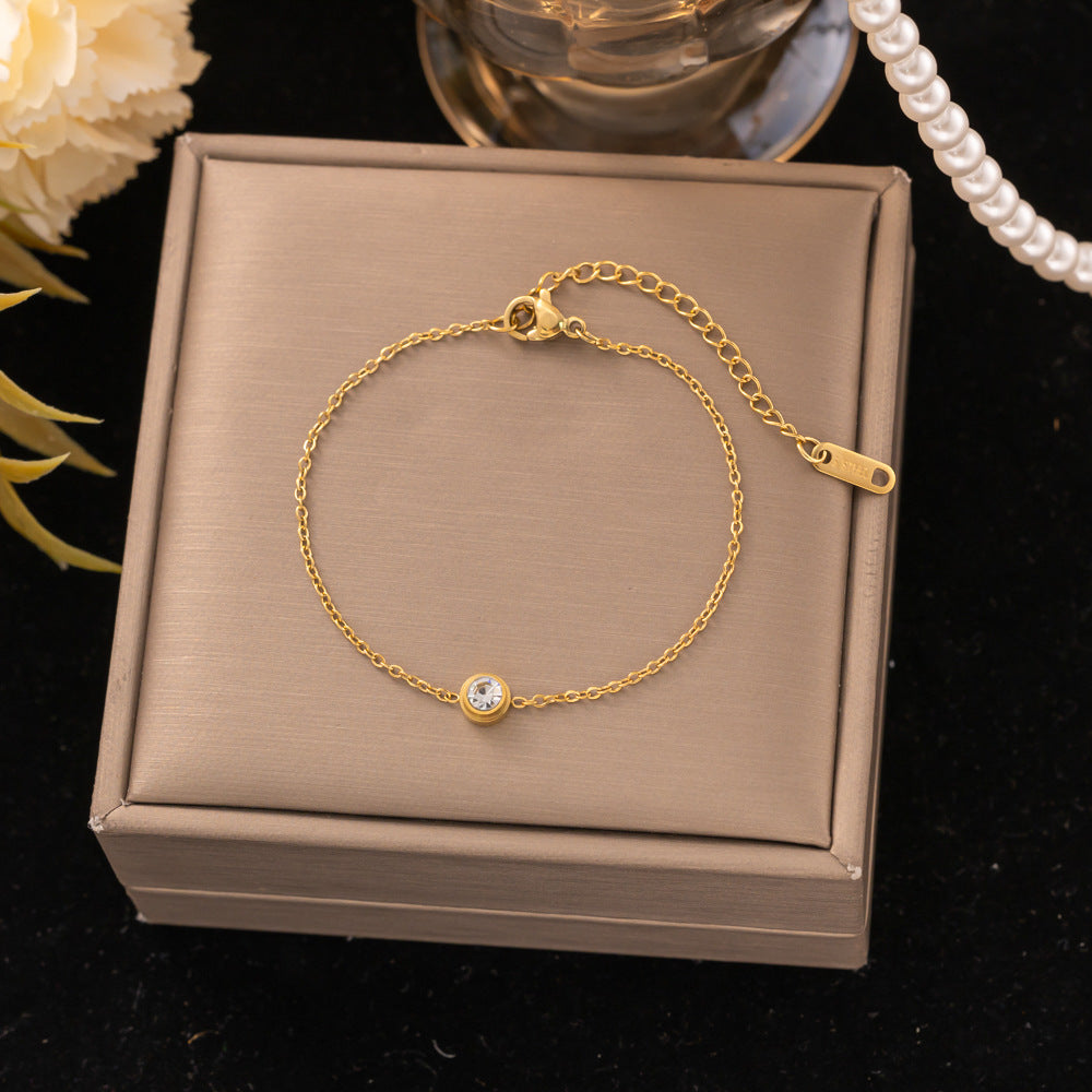 18K Gold Titanium Steel Bracelet