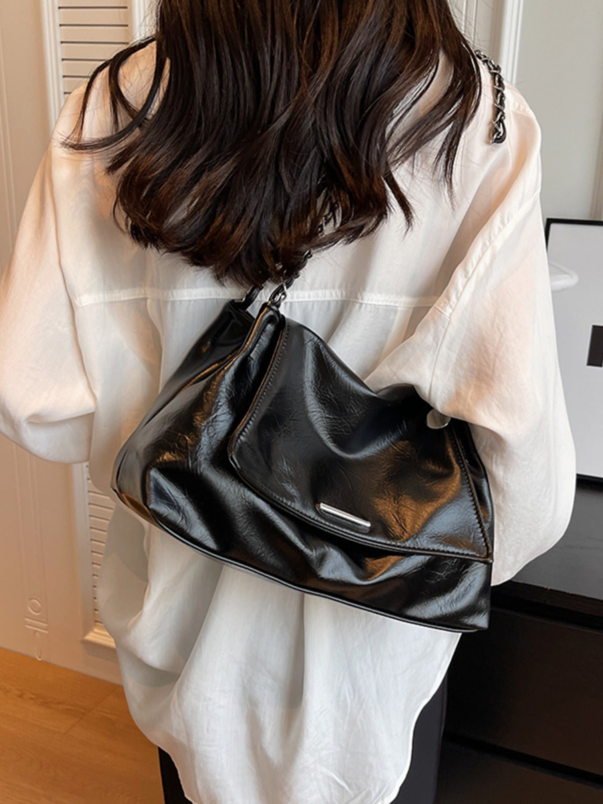 Casual soft tote bag large capacity bag