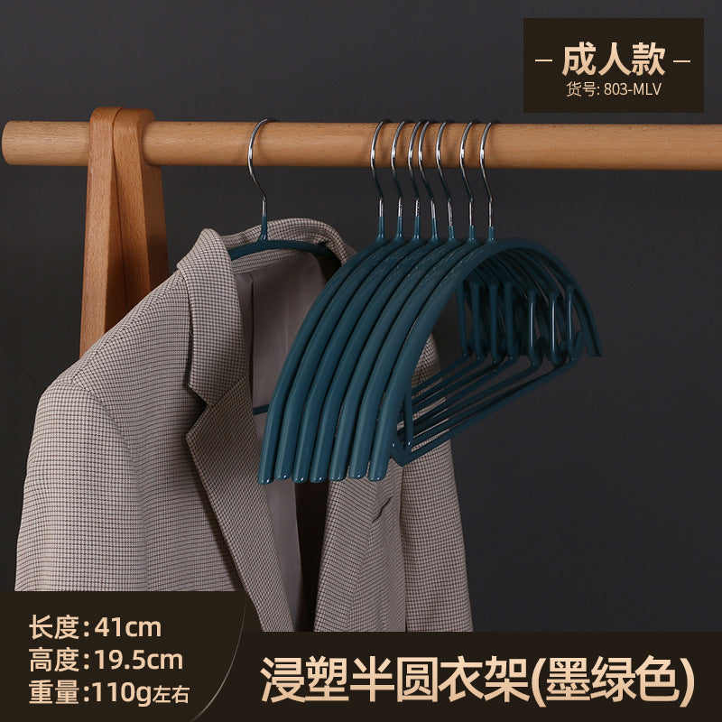 Adult Non-Slip Half-Round Hangers