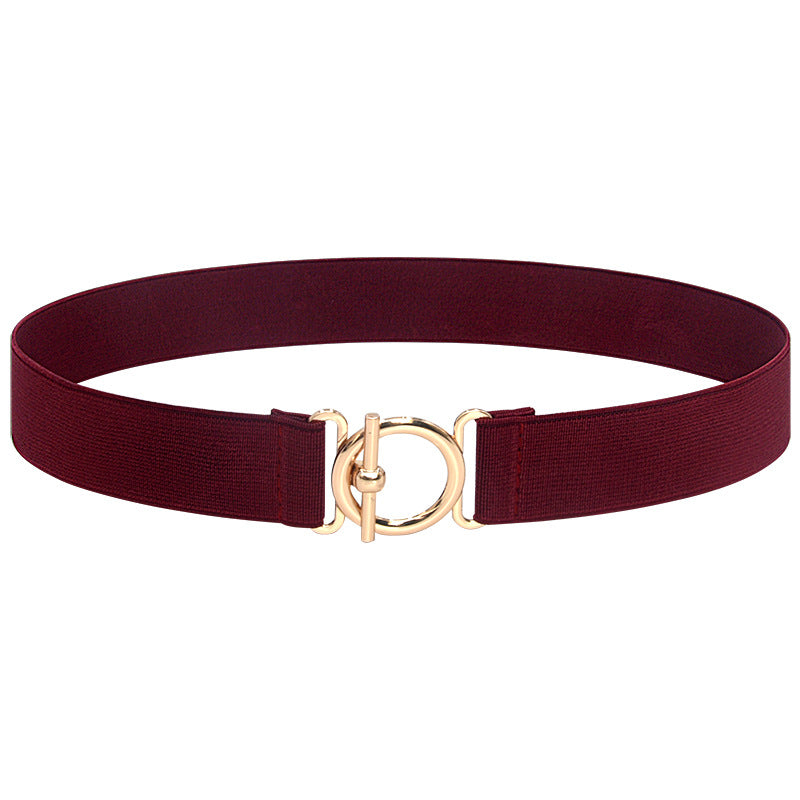 Direct women's elastic belt