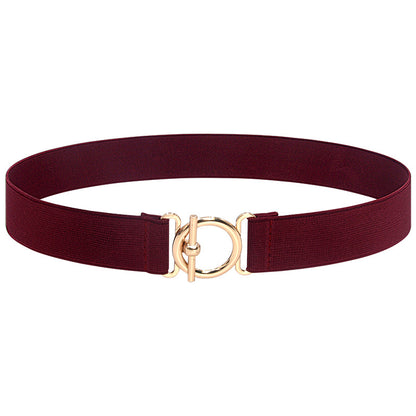 Direct women's elastic belt