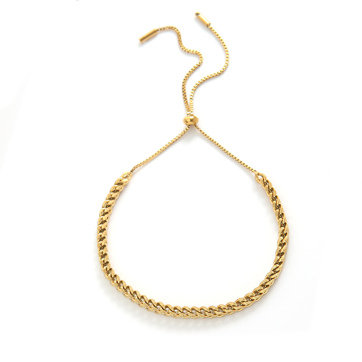 Women's Titanium Steel Adjustable Pull Bracelet (Non-Fading)