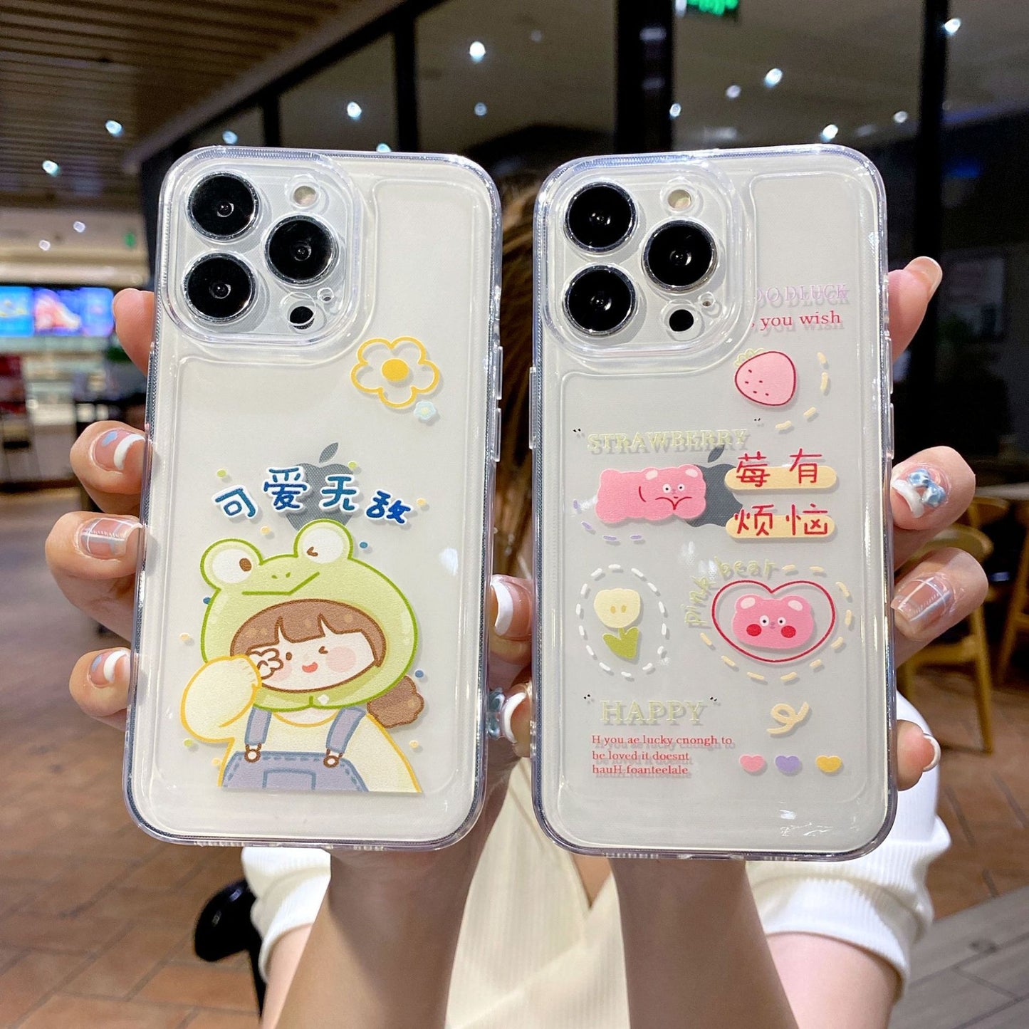 Funda Space Case Vivo Y77E S16 con tapa completa y dibujos animados 