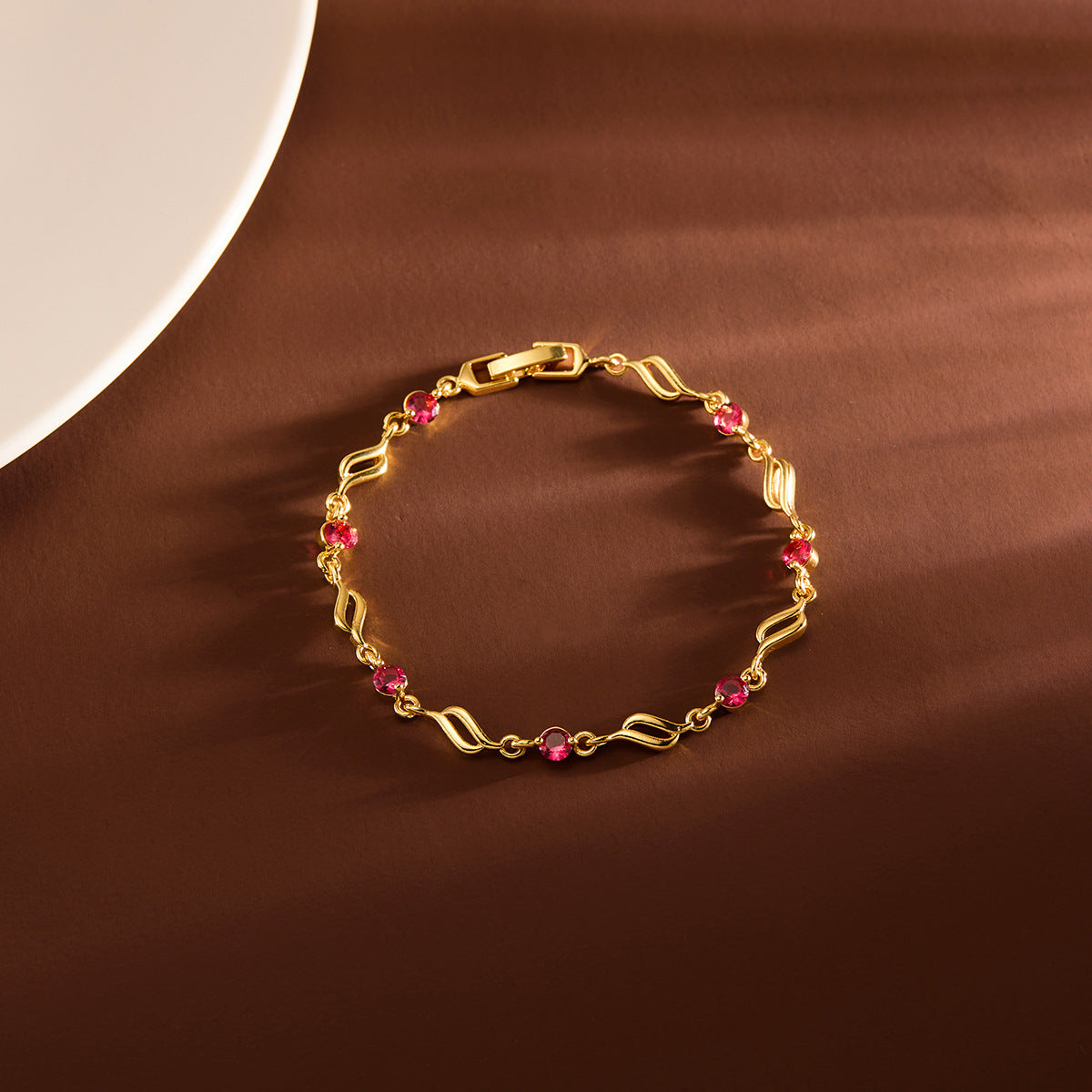 French-Style Titanium Steel Pearl Bracelet — Non-Fading