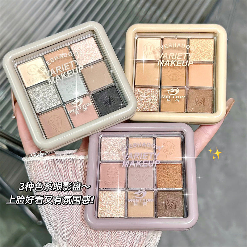 9-Color Eyeshadow Palette