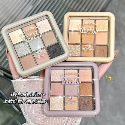 9-Color Eyeshadow Palette