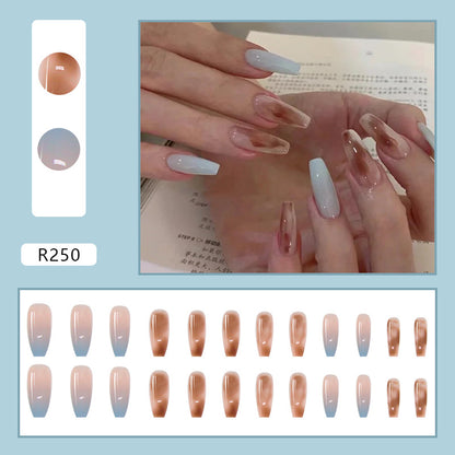 Pegatinas para uñas estilo ballet removibles 