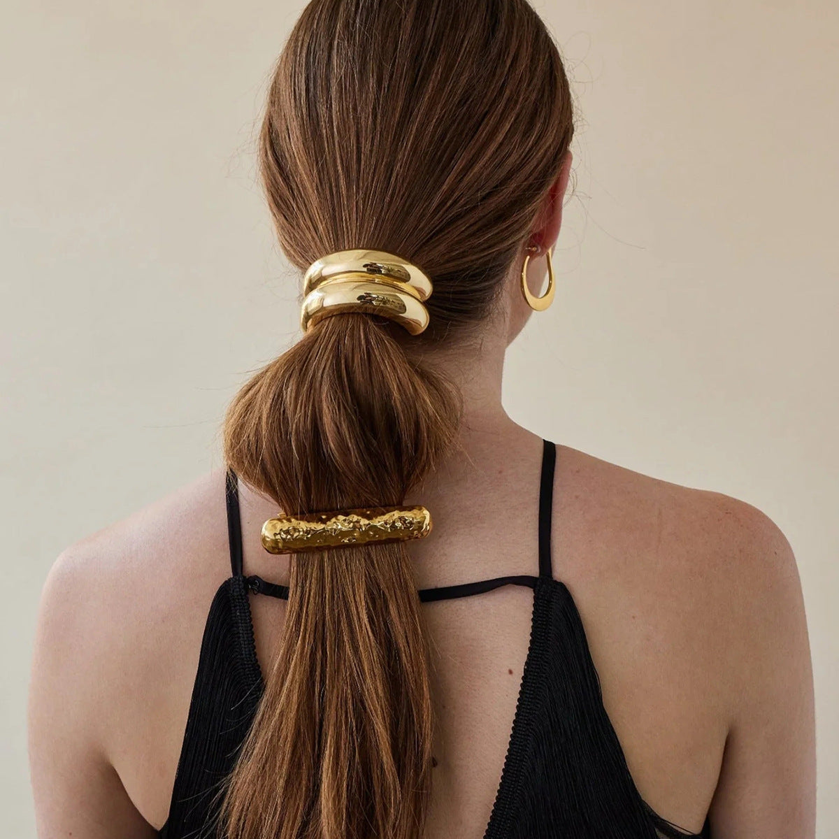 Cuerda de metal para el cabello 