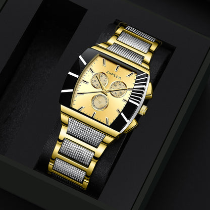 Steel belt men's watch Europe and America