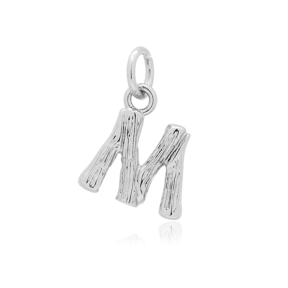 5 pcs/pack of 26 English alphabet brass pendants