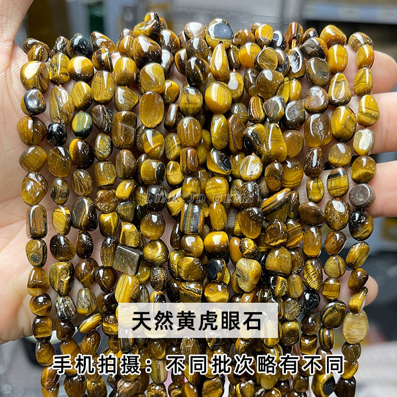 6-8Mm crystal agate irregular conformal loose beads