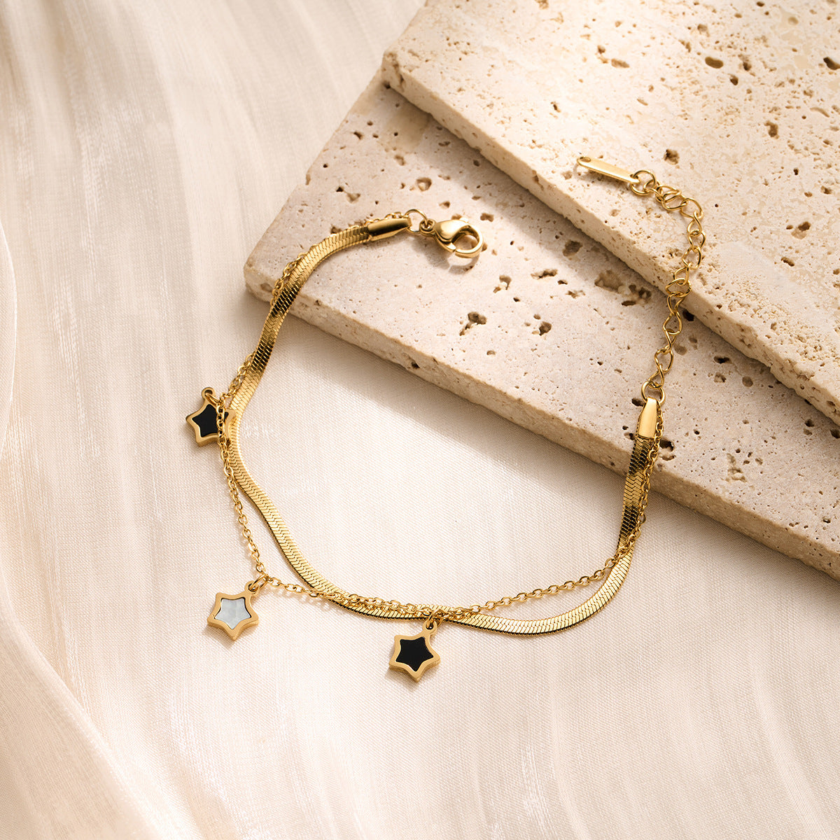 Titanium Steel Star Bracelet