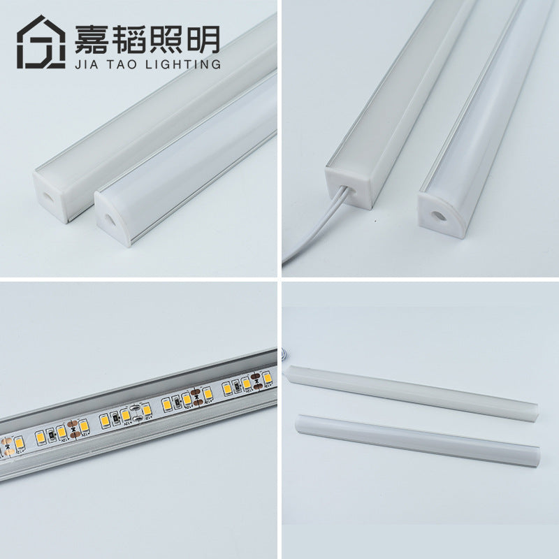 Custom LED triangle cabinet light