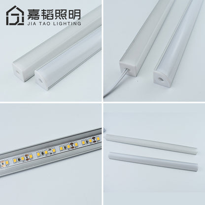 Custom LED triangle cabinet light