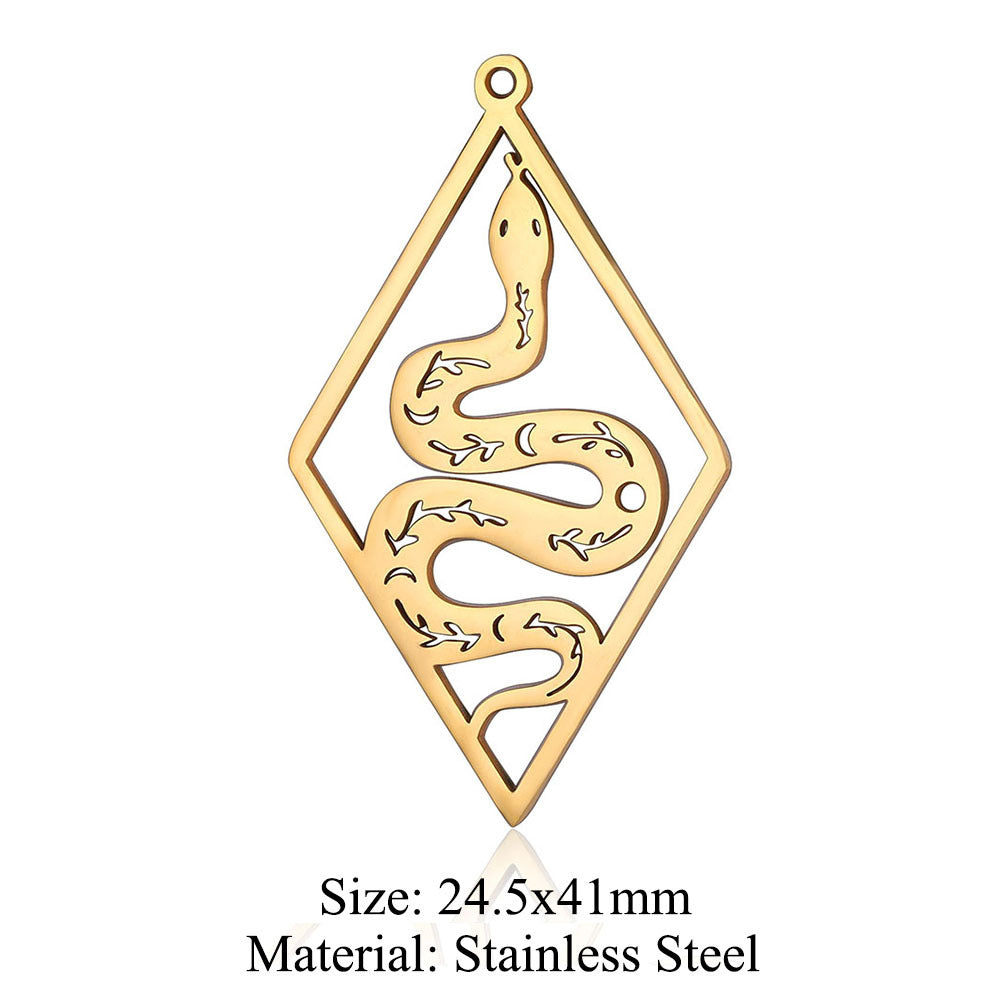 5 pcs/bag wings butterfly titanium steel pendant moth DIY