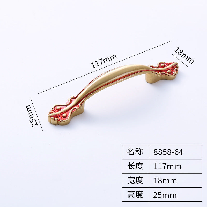 Chinese cabinet door handle brass new