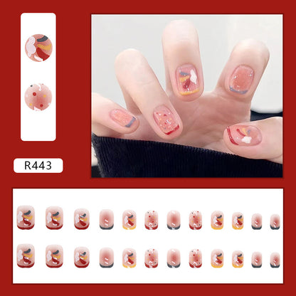 Fresh Nail Stickers Wearable Waterproof Premium