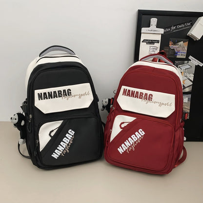 Backpack school bag large capacity casual backpack