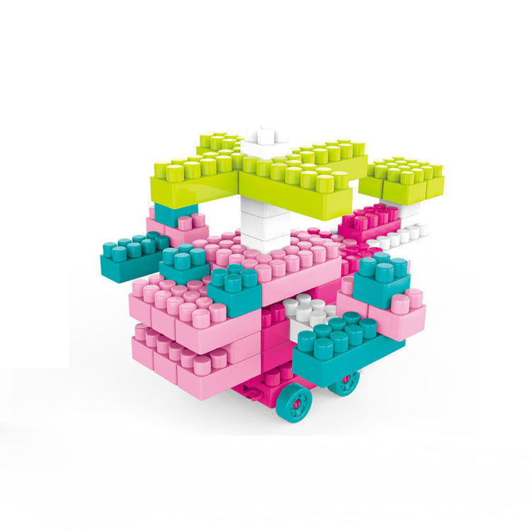 Children's DIY Large Brick Building Toy, Enhances Hand-Eye Coordination