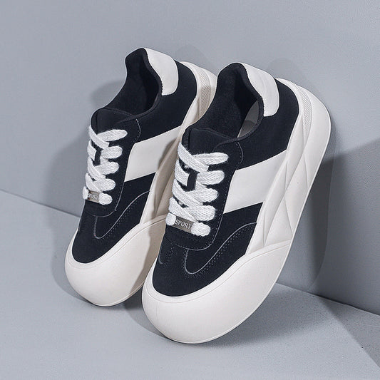 Sports thick-soled low-top cloud shoes