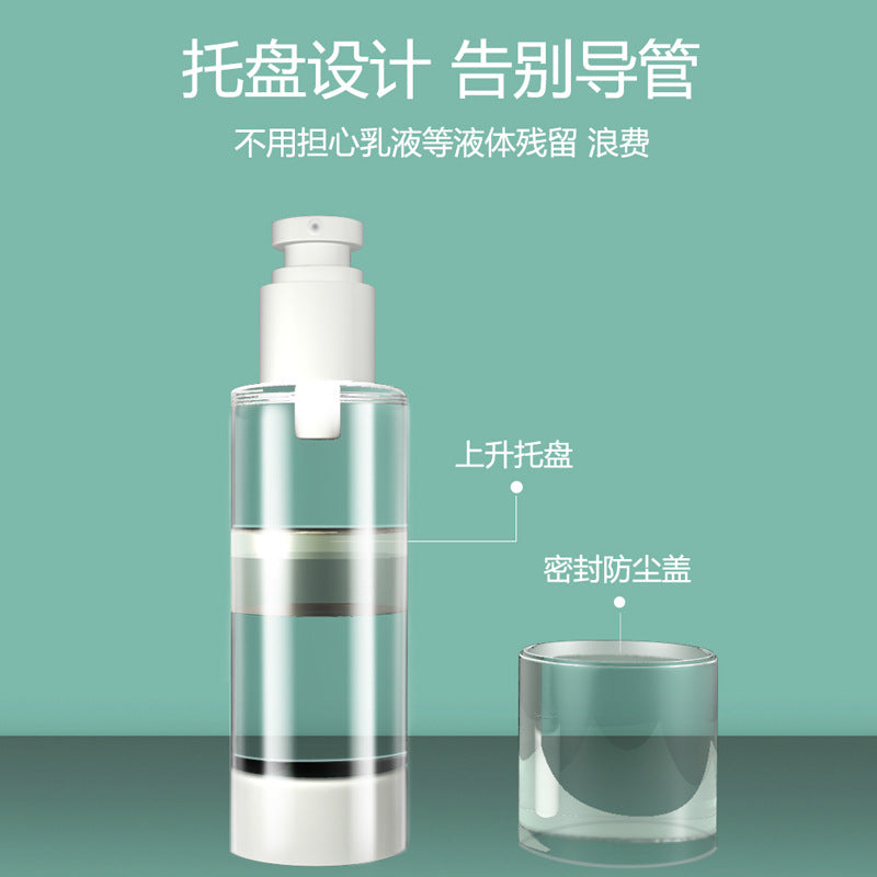 Vacuum Travel Dispenser Bottle