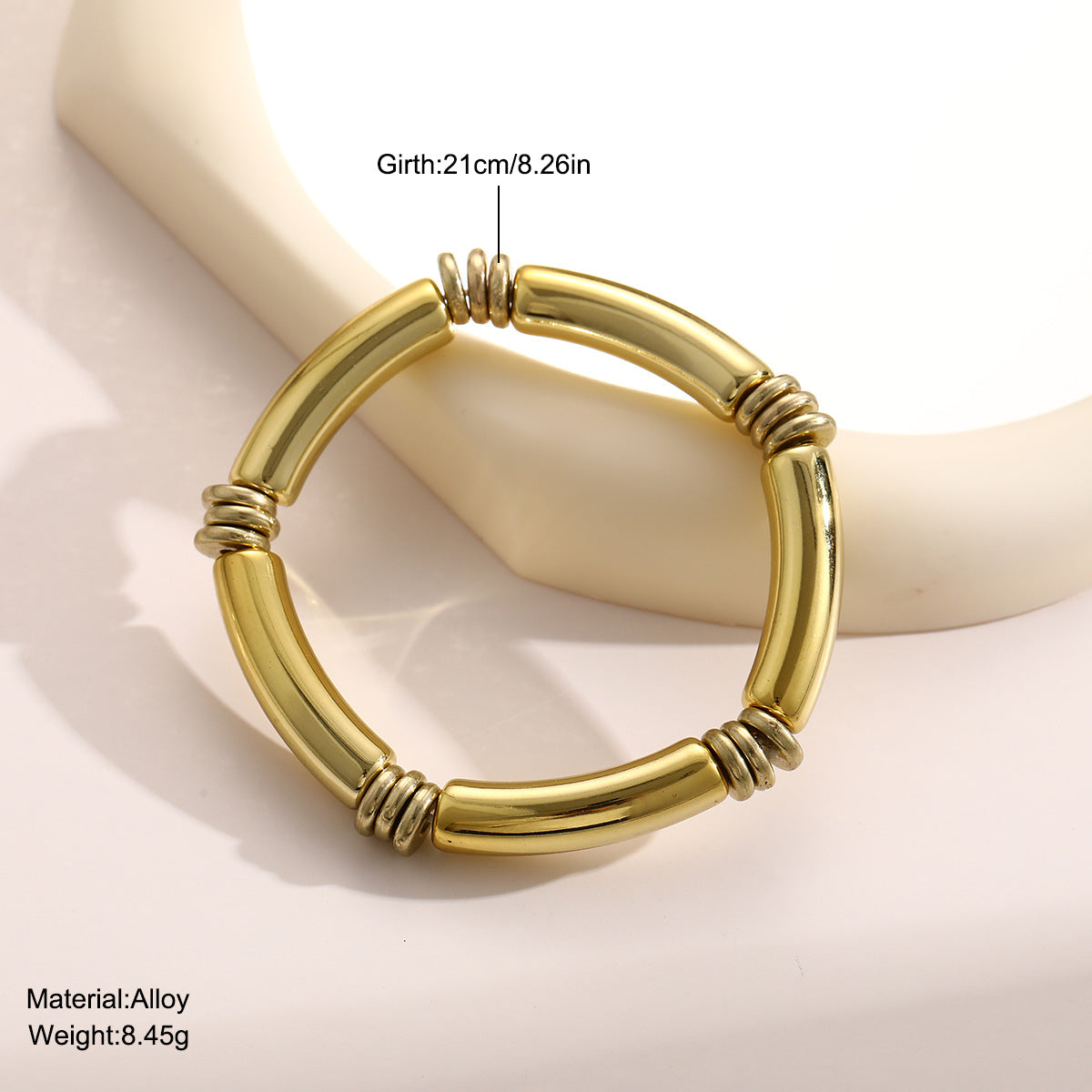 Multi-Layer Round Beaded Bracelet