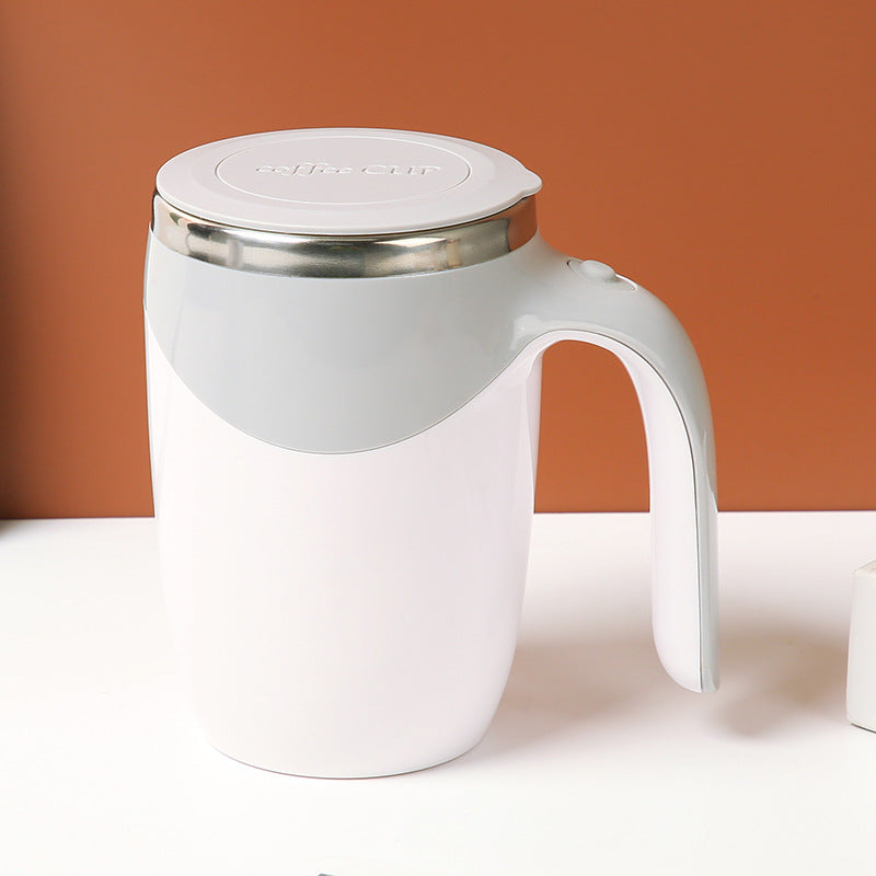 Automatic mixing cup stainless steel rechargeable