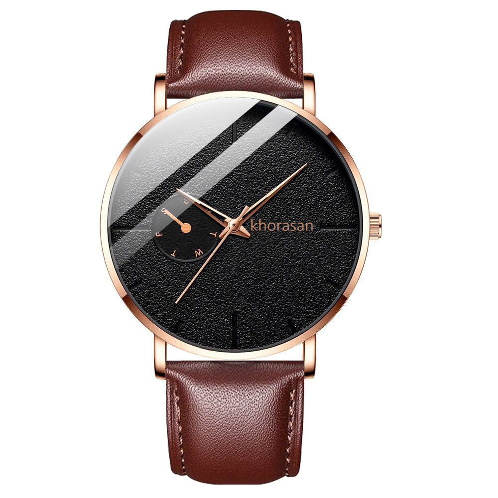 Alloy Mesh Strap Men's Watch