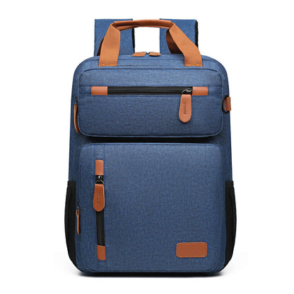 Crossbody computer bag backpack