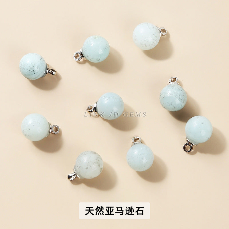 Round bead pendant DIY jewelry accessories