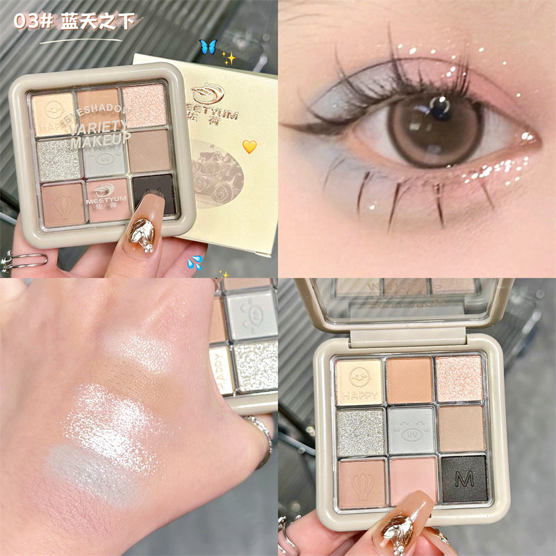 9-Color Eyeshadow Palette
