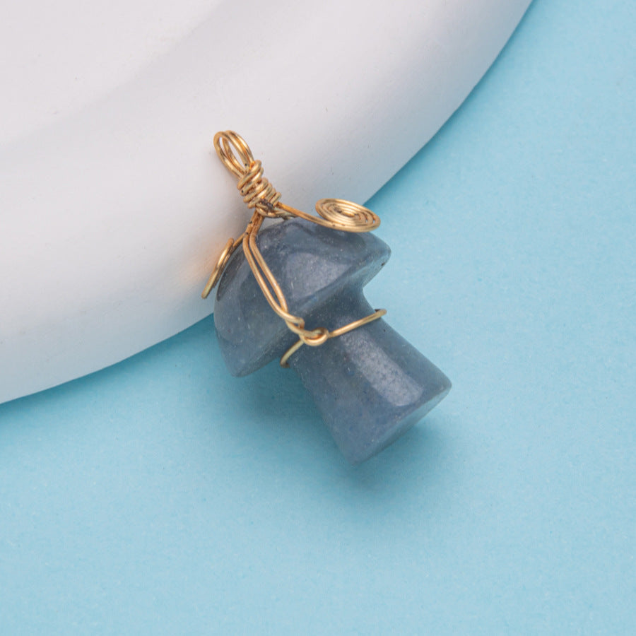 Pendente Cogumelo Cristal 20mm 