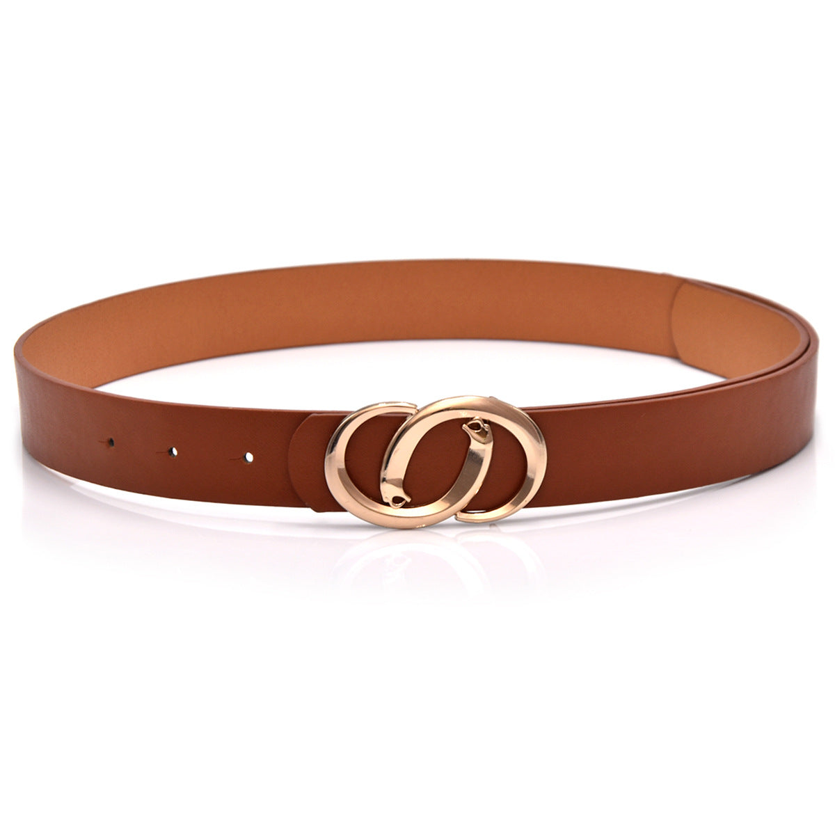 Button Belt Women's Jeans