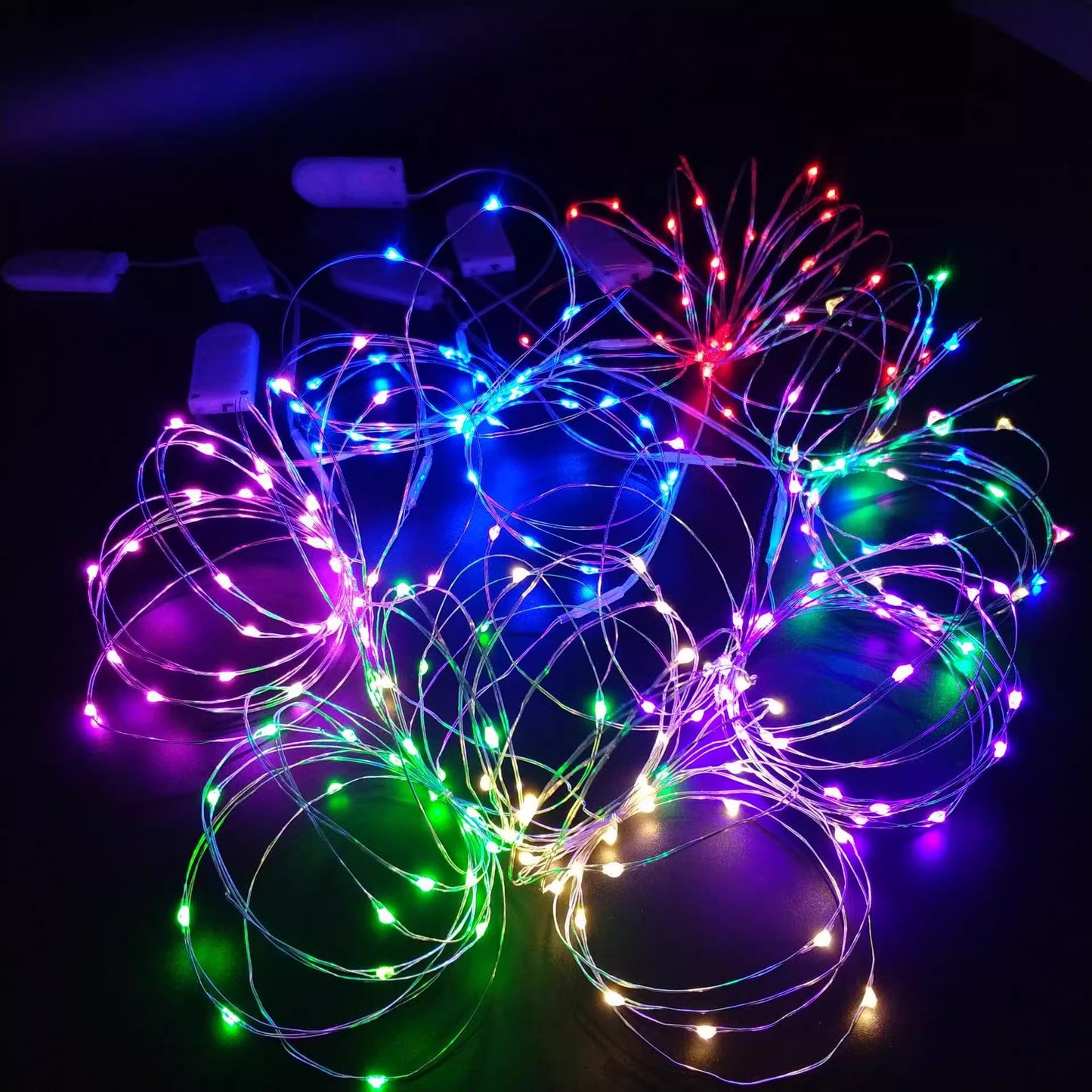 usb copper wire light string colored light led small light string
