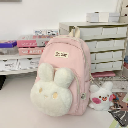 Cartoon student backpack