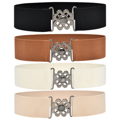 Button elastic waist seal