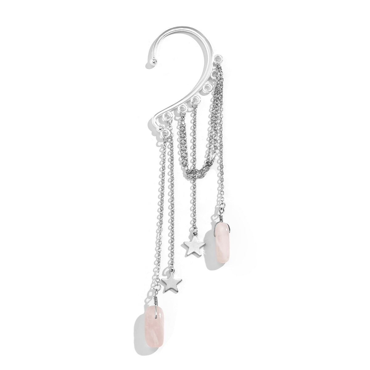 Star tassel versatile ear clips