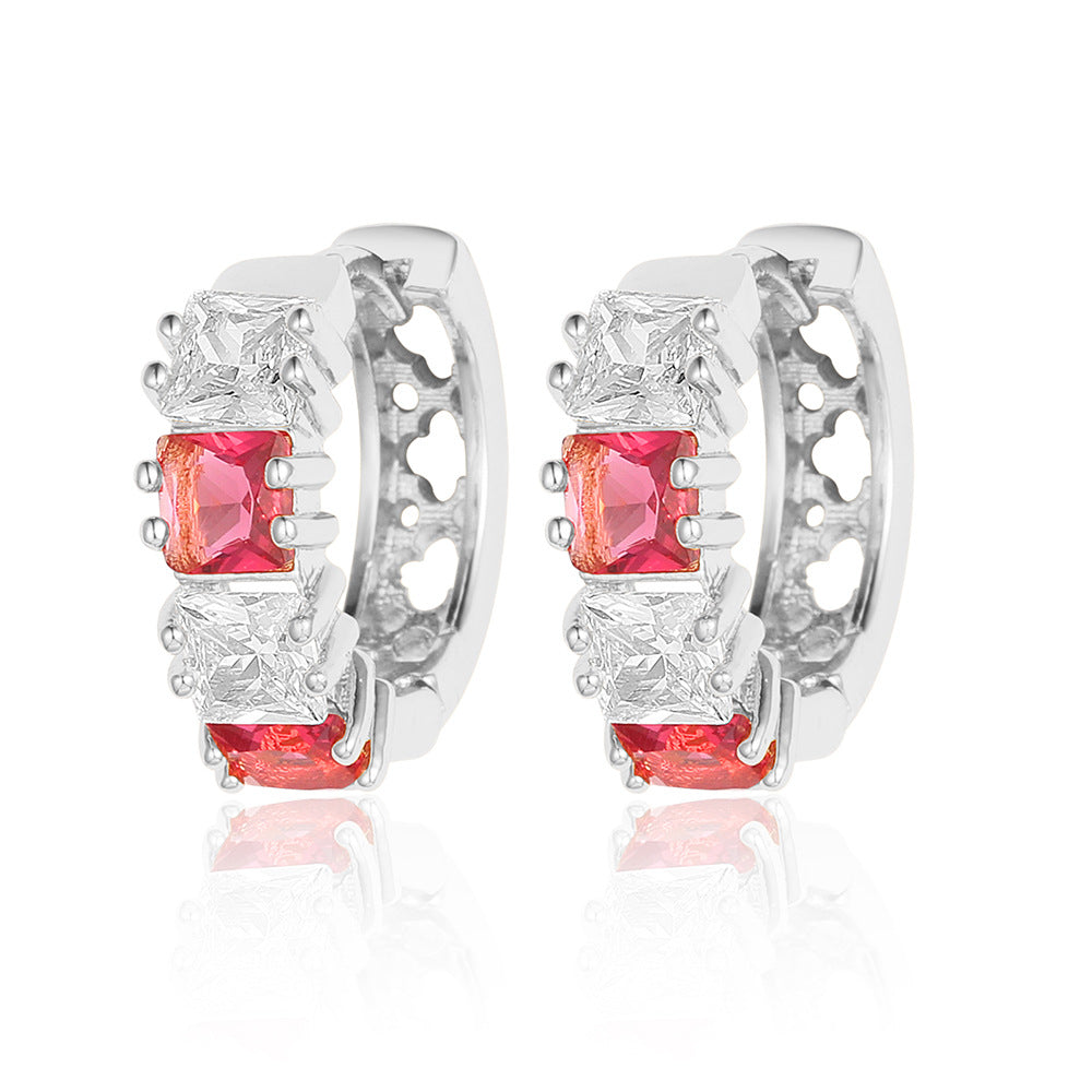 Advanced copper-sensitive zircon ear buckle