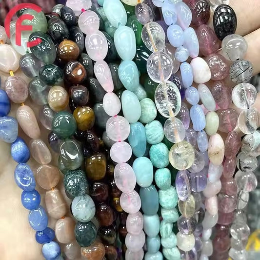 Ágata de cristal de ametista de pedra natural de 5-8 mm 