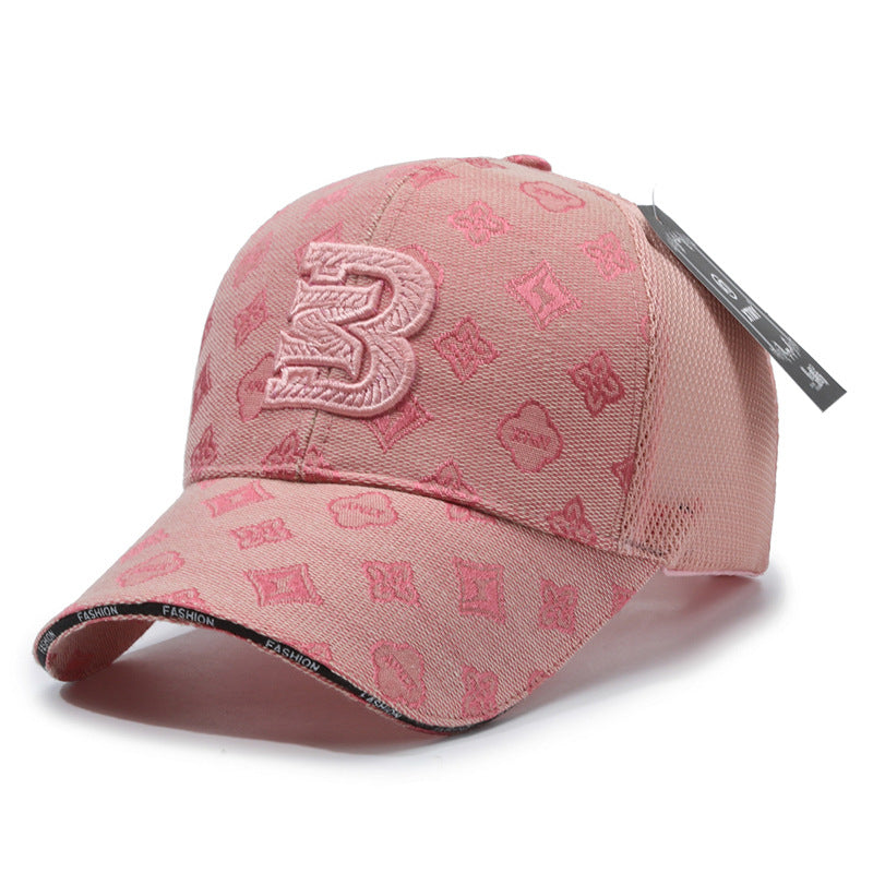Gorra de malla versátil con protección solar y diseño de pico de pato 