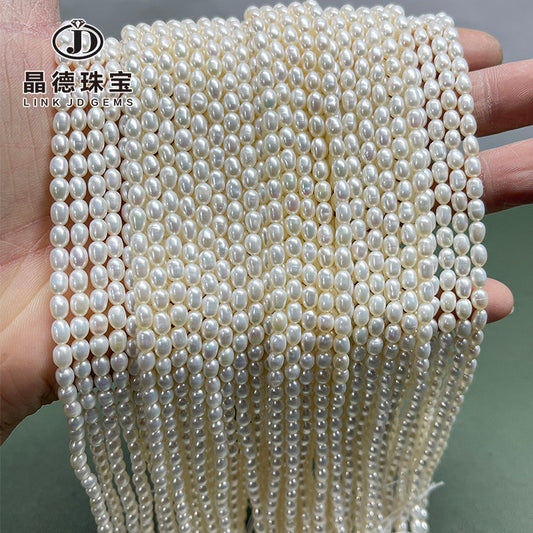 3.5-4 mm High Gloss Natural Freshwater Pearl