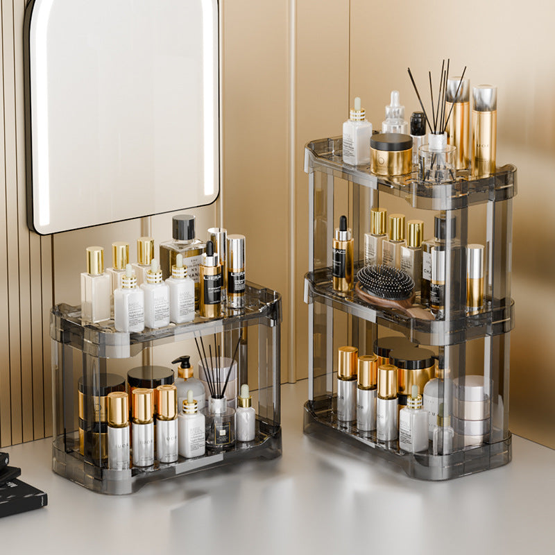 Three-tier desktop organizer