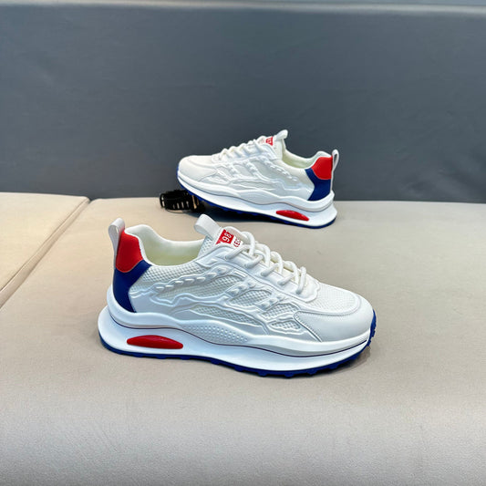 Zapatos de hombre de malla transpirable con suela suave 